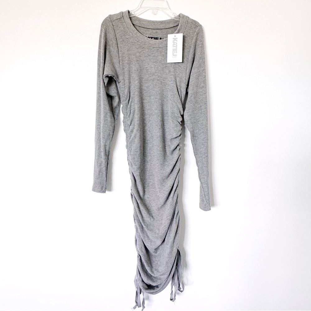 NWT Girls Gray Katie J NYC Livi Dress Large